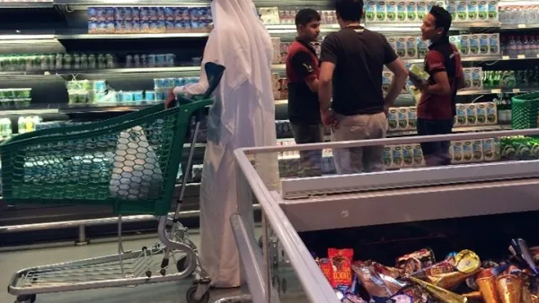  زودت تركيا قطر في وقت سابق بكميات كبيرة من المواد الغذائية لتعويض النقص الناتج