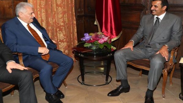 أمير قطر يلتقي يلدريم في ميونخ
