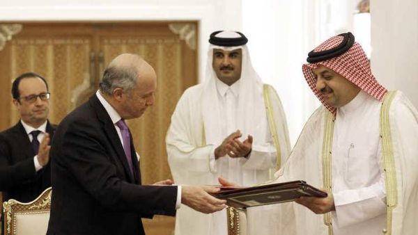 قطر توقع مع فرنسا عقد شراء 24 مقاتلة رافال