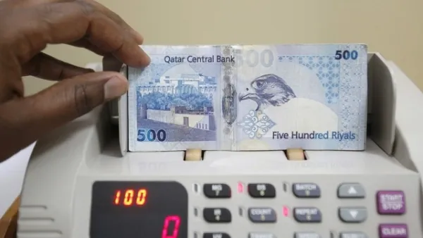 Qatar’s currency is under pressure. (Reuters)