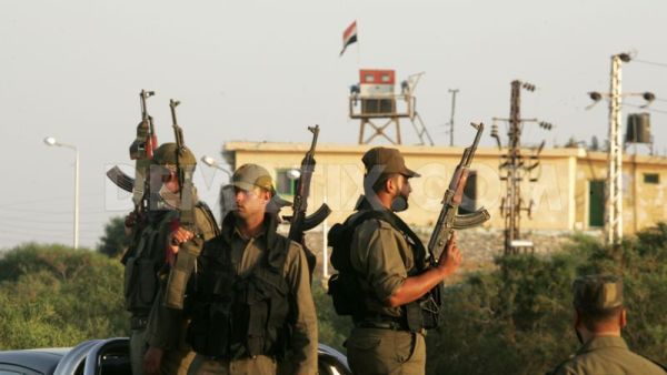 دورية لحماس على الحدود بين قطاع غزة ومصر 