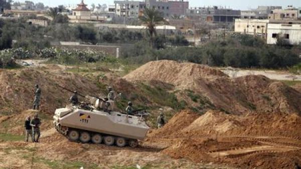 حماس أكملت منذ أيام بناء منطقة عازلة بين سيناء وغزة