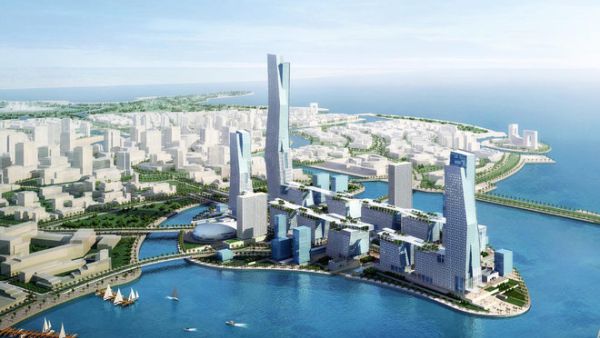 The total area of Riyadh City is approximately 8,000 hectares, equivalent to 45 percent of Abu Dhabi's total residential land area. (AFP)