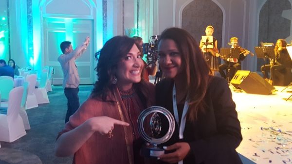 In this interview, Jordanian entrepreneur Rola Fayyad tells us about her social app 'Friendture', her life as an entrepreneur and the funding she received from Qatar. (Pictured here: Rola Fayyad with ex-Facebook executive Randi Zuckerberg)