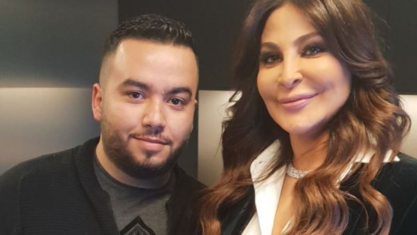 إليسا برفقة المعجب شادي رستم 