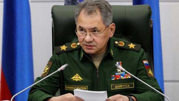 وزير الدفاع الروسي سيرغي شويغو 