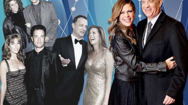 توم هانكس وزوجته