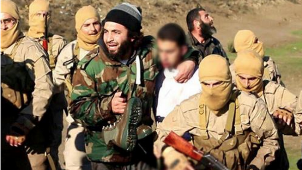 The last time we saw this Tunisian-born Daesh militant was in a chilling photo with Jordanian pilot Muath Kasasbeh. (AFP/File)
