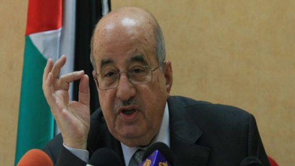 Salim Zanoun, the head the PLO's Central Council. (social media)