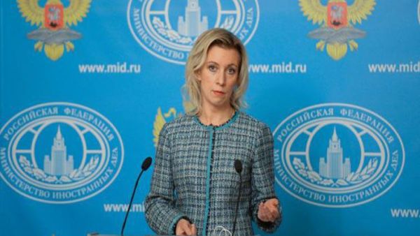 المتحدثة باسم وزارة الخارجية الروسية ماريا زاخاروفا
