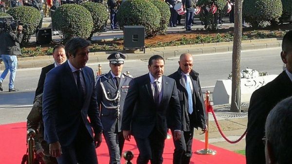 الحريري يفاجئ حضور مؤتمر مصرفي بيروت
