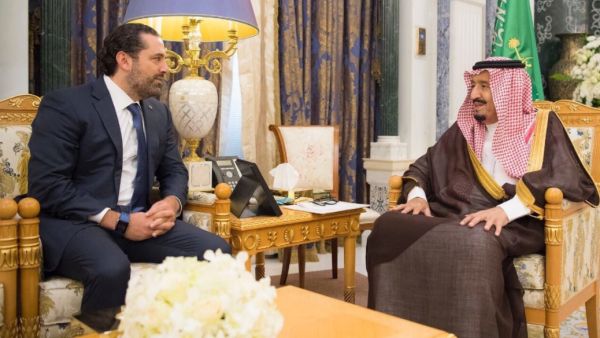 Hariri was appointed prime minister in late 2016, leading a 30-member government that included Hezbollah (Twitter/Saad Hariri)