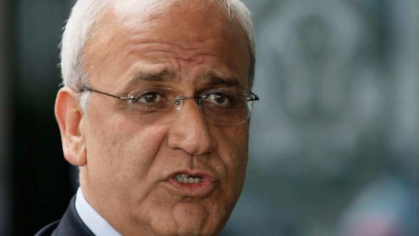 كبير المفاوضين الفلسطينيين صائب عريقات 