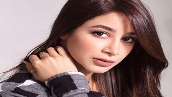 فستان اسيل عمران الطويل