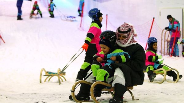 The new entertainment city will contribute to diversify the sources of national income, boost Saudi economy and create more employment opportunities for young people. (AFP)