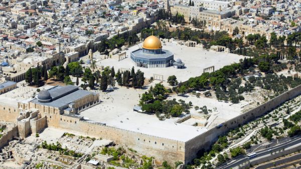 While Jewish visitation is permitted to the compound, non-Muslim worship at Al-Aqsa is prohibited according to an agreement signed between Israel and the Jordanian government after Israel’s illegal occupation of East Jerusalem in 1967 (Shutterstock/File)