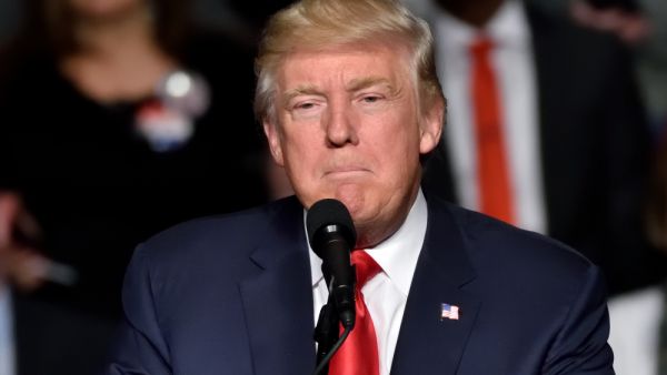 "Will someone from his depleted and food starved regime please inform him that I too have a Nuclear Button, but it is a much bigger & more powerful one than his, and my Button works!" (Shutterstock/File)