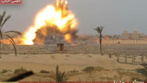  مقتل ضابط شرطة سيناء 