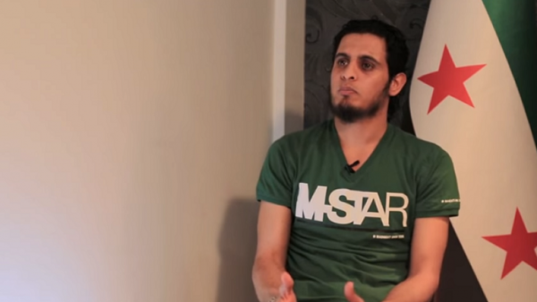 عبد الباسط ساروت أقام في تركيا بشكل مؤقت بعد خروجه من حمص