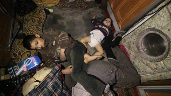 راح ضحية الهجوم الكيميائي 78 شخصا على الأقل 