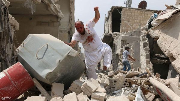 تعرض حي طريق السد وأحياء درعا جنوب سورية لقصف 