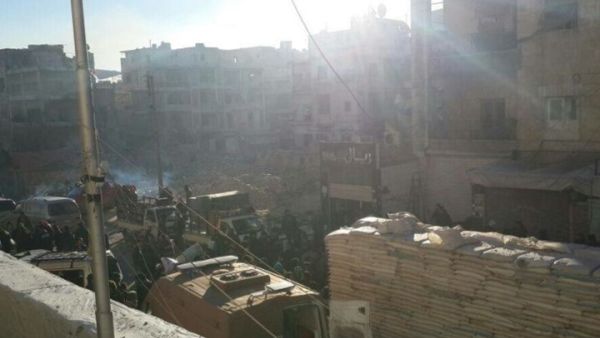 قتيل وجرحى أثناء بدء الإجلاء من آخر أحياء حلب المحاصرة
