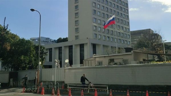 مبنى السفارة الروسية في دمشق
