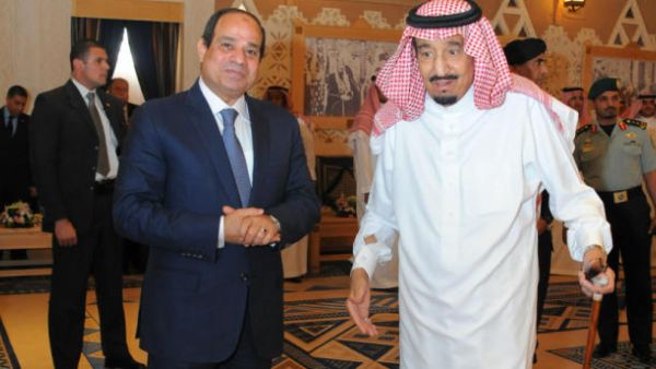 السيسي قام بزيارة خاطفة الى السعودية 