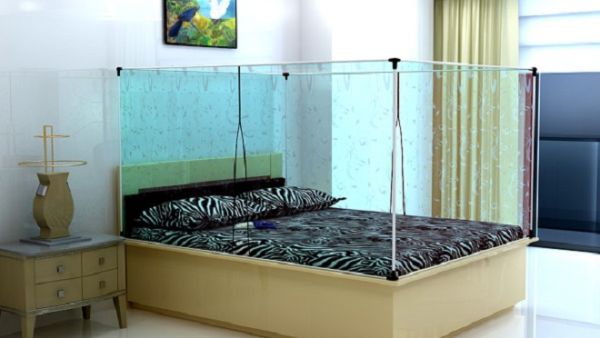 The solar AC bed. (Trade Arabia)