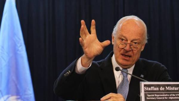 مبعوث الأمم المتحدة الخاص لسوريا ستافان دي ميستورا