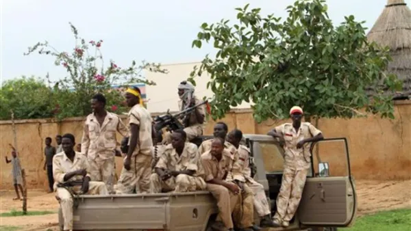 عناصر من الجيش السوداني