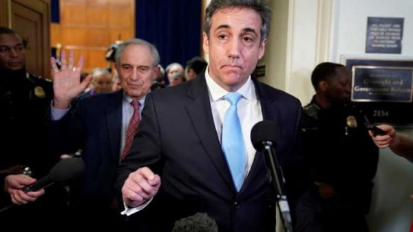 مايكل كوهين المحامي السابق للرئيس الأمريكي دونالد ترامب