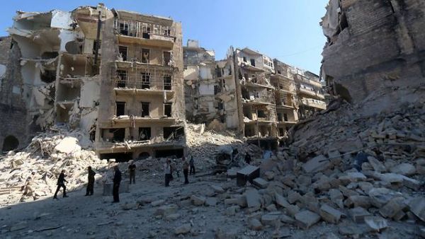 The devastating result of war in Syria's Aleppo (AFP/File)
