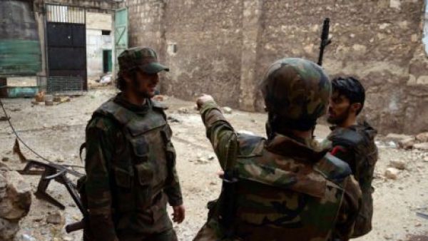 Before the Syrian army started the ground offensive, Russian airstrikes targeted the area. (Al Bawaba/File) Before the Syrian army started the ground offensive, Russian airstrikes targeted the area. (Al Bawaba/File)