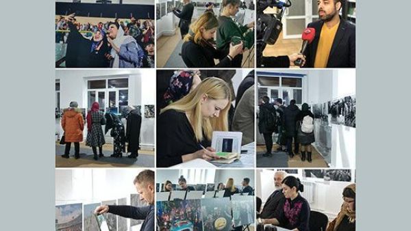 Exhibition on photos of Islamic Revolution (Twitter)