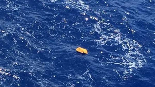 سترة نجاة يعتقد أنها تعود للطائرة المصرية- تويتر