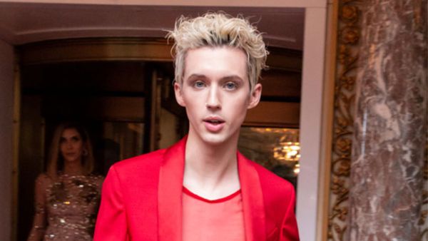 Troye Sivan related his outfit to what he calls a “devil look” (Source:lev radin / Shutterstock)