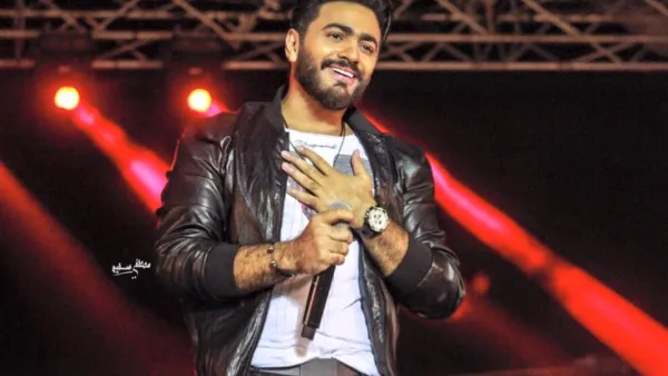 Tamer Hosny teased his fans with a promo from The Voice Kids Arabia. (Facebook)