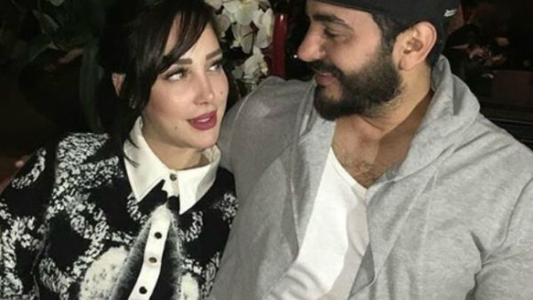 Rumor has it that Tamer Hosny is on his way to meet his wife Basma Bousil who is currently in the United States where she would be giving birth to their third child. (Source: tamerians - Instagram)