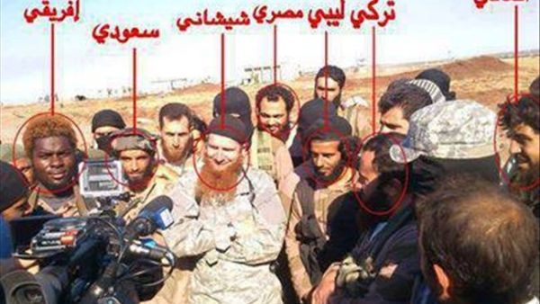 عدد هؤلاء المرتزقة بـ12 ألف شخص من 83 دولة