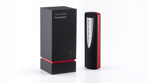 You can now charge your phone on-the-go with Telsa's new power bank. (Tesla)