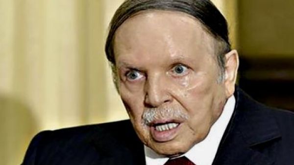 بوتفليقة في صورة من الفيديو