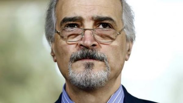 بشار الجعفري كبير مفاوضي الحكومة السورية 