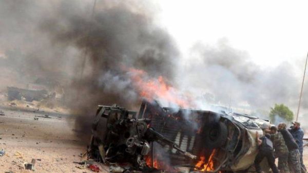 ثلاثة هجمات انتحارية لداعش ضد قوات حكومة الوفاق الليبية
