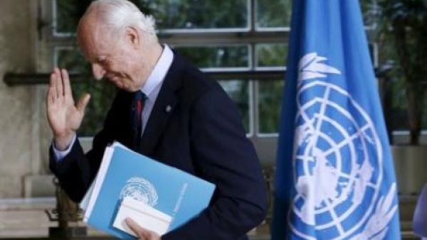 ستافان دي ميستورا مبعوث الأمم المتحدة الخاص لسوريا