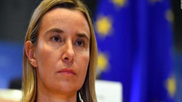 وزيرة الخارجية الاوروبية فيديريكا موغيريني