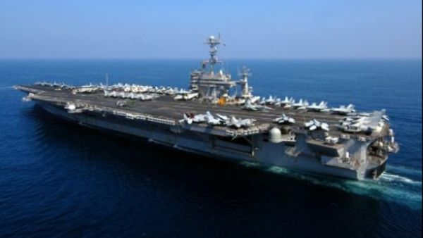 حاملة طائرات اميركية