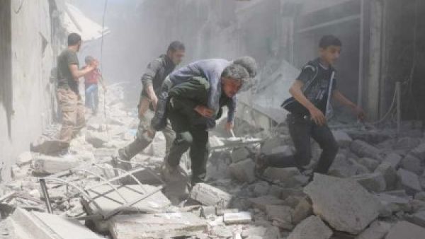 تنديد دولي بقصف المدنيين
