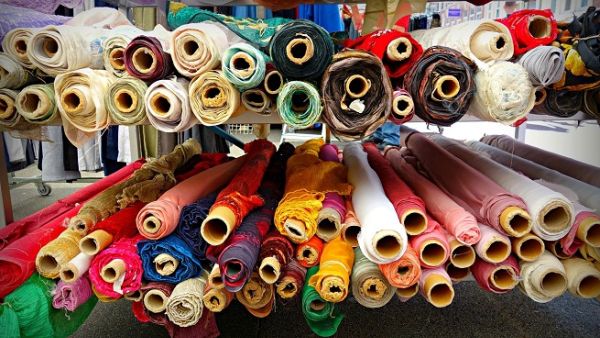 Textile merchants are facing a difficult time at the moment. (File photo)