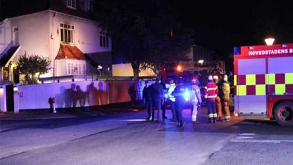 السفارة التركية في العاصمة الدنماركية تتعرض لهجوم بالمولوتوف
